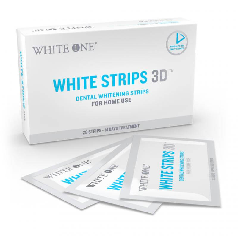 White One White Strips 3D